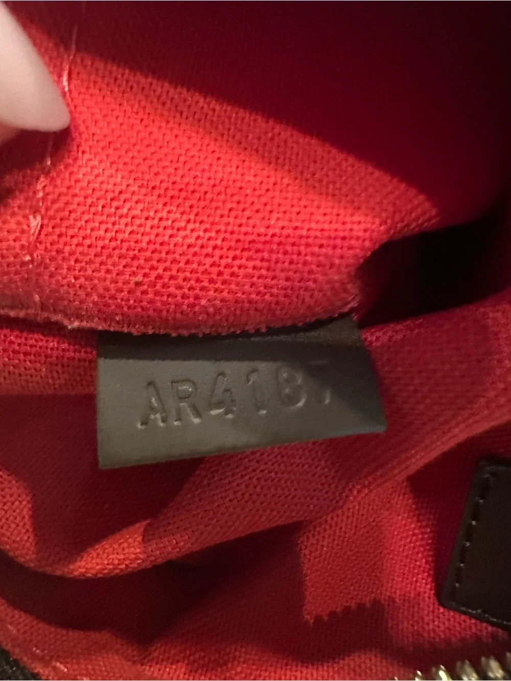 Louis Vuitton Doumo Damier Hobo Shoulder Bag